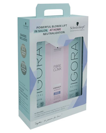 Discover the optimal lifting power and strong neutralization of Igora Royal Highlifts with two of our best selling shades.