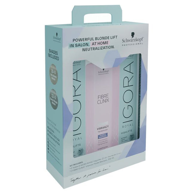 Discover the optimal lifting power and strong neutralization of Igora Royal Highlifts with two of our best selling shades.