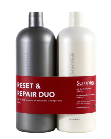 Clarify & Restore your hair for a renewed strength and shine you'll notice almost immediately! We've combined the best cleansers for you to now only bring your hair back to life but provide it with much needed moisture improving the overall shine!