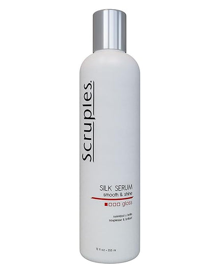 Our Silk Serum is a lightweight, quick drying formula that acts as a soothing gloss sealing in needed moisture providing you a polished, flawless shine. We've infused this formula with Vitamin E which helps restores your clients hair back to optimal health.