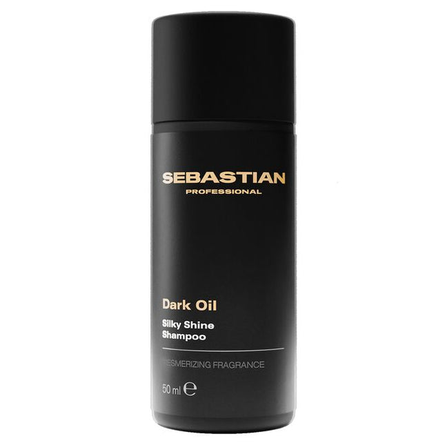Sebastian Professional Dark Oil Silky Shine Shampoo, a revitalizing shampoo that creates silky shine and weightless body. This shampoo leaves hair with a mesmerizing fragrance and loves on every strand of your hair. Dark Oil Shampoo—part of the Dark Oil routine that loves all hair types.