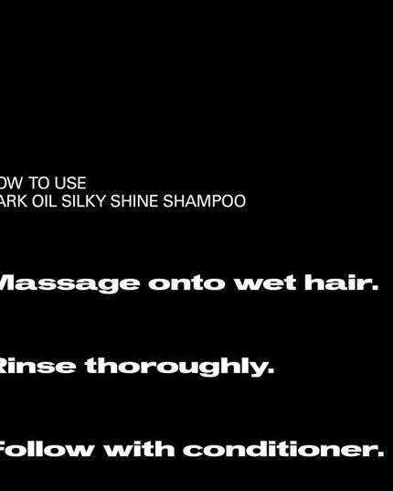 Sebastian Professional Dark Oil Silky Shine Shampoo, a revitalizing shampoo that creates silky shine and weightless body. This shampoo leaves hair with a mesmerizing fragrance and loves on every strand of your hair. Dark Oil Shampoo—part of the Dark Oil routine that loves all hair types.