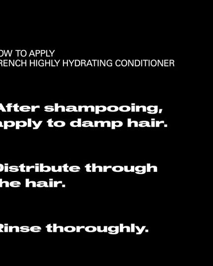Sebastian Professional Drench Intensely Hydrating Conditioner, a deeply moisturizing conditioner that loves dry, thirsty hair. The intensely hydrating formula drenches and detangles to calm frizz and revive softness. Suitable for colored and chemically treated hair.