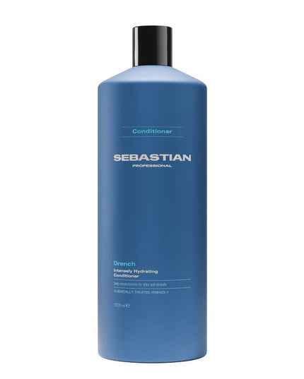Sebastian Drench moisturizing shampoo and conditioner are intense nourishing formulas that rehydrates dry, frizzy, and chemically treated hair for a re-invigorated silky body and bounce. Color safe.