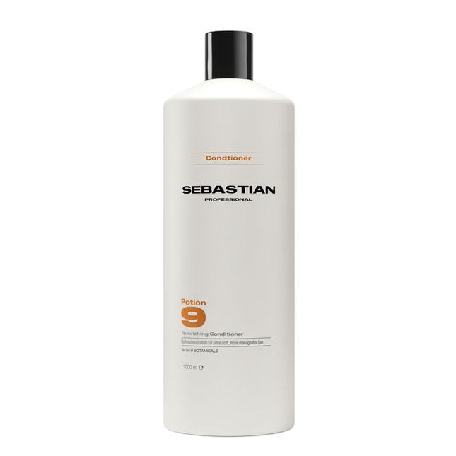 Sebastian Professional Potion 9 Nourishing Conditioner, is a creamy conditioner that delivers rich moisturization for more manageable hair. With nine botanicals, the formula is super-powered to deliver rich moisturization for ultra-soft, more manageable hair. Helps ease detangling for ease in styling and a smooth finish.