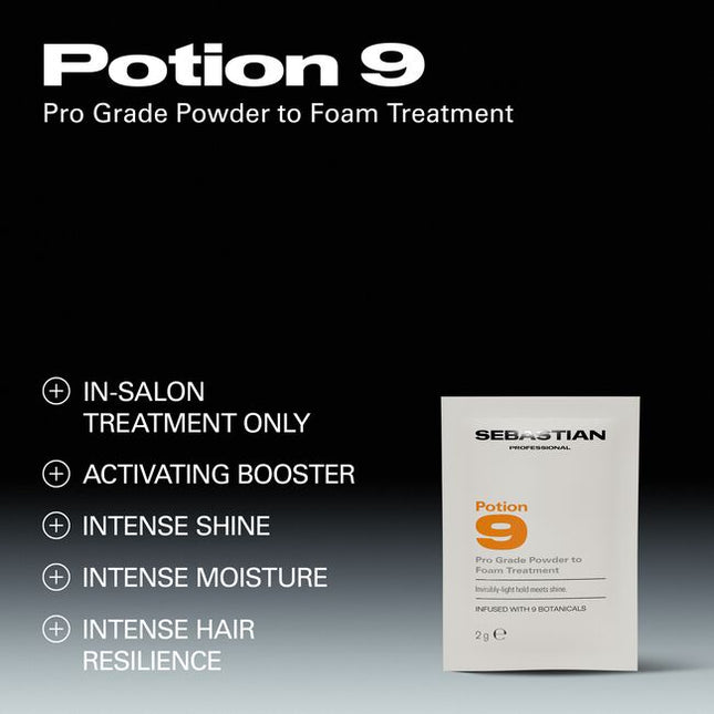 Sebastian's innovative Powder-to-Foam technology delivers moisturization, hydration &amp; strength* where hair needs it most, leaving strands soft, resilient, and ready for limitless styling. Protects from elements, fights free radicals, and helps reduce breakage, all while keeping hair touchable and full of shine.