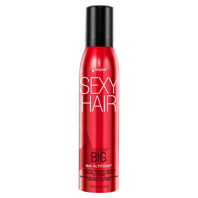 Level-up your locks with Big Altitude Bodifying Blow Dry Mousse, a lock-lifting volumizer that provides up to 100% more volume and up to 48 hours of style memory and all-over fullness. With a gorgeous satin shine finish and no product feel, this medium-hold, lightweight styler is formulated to withstand humidity for up to 72 hours, helping to significantly reduce frizz.