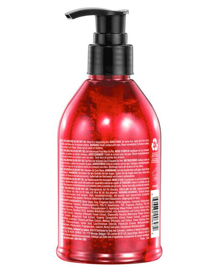 Big things are on the horizon! Blow Dry Volumizing Gel creates 94% more volume and lift with a workable, medium hold and style memory that lasts up to 48 hours. The ideal primer for a silky smooth blowout, this heat-activated formula provides thermal protection up to 450˚F, while improving manageability and smoothness for a shiny, residue-free finish. This multi-benefit volumizing gel also helps to tame frizz and flyaways in addition to offering humidity protection up to 72 hours.