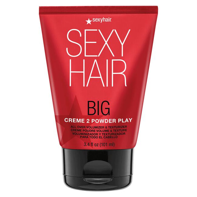 A truly transformative crème with staying powder. Crème 2 Powder Play All-Over Volumizer & Texturizer creates the appearance of thicker, fuller hair while providing nearly twice the volume and a medium hold that lasts up to 48 hours. Massage a small amount between your fingertips, then apply from root to end and allow this unique formula to build all-over volume, texture and separation with a satin finish that won’t let you or your hair down.