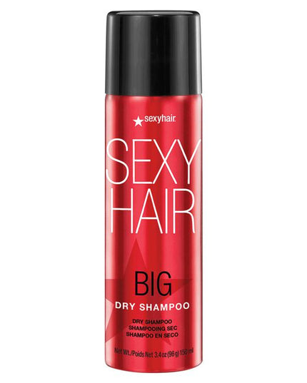 Big Sexy Hair Dry Shampoo is a talc-free, mineral and clay-based dry shampoo that absorbs impurities, excess oil, and product build-up. It creates instant volume and texture and contains UV filters to protect hair against damaging sun rays. Big Sexy Hair Volumizing Dry Shampoo helps prolong hair color by lengthening time between washes and is safe for color-treated hair.