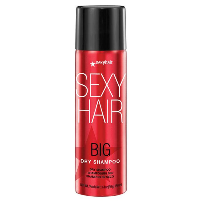 Big Sexy Hair Dry Shampoo is a talc-free, mineral and clay-based dry shampoo that absorbs impurities, excess oil, and product build-up. It creates instant volume and texture and contains UV filters to protect hair against damaging sun rays. Big Sexy Hair Volumizing Dry Shampoo helps prolong hair color by lengthening time between washes and is safe for color-treated hair.