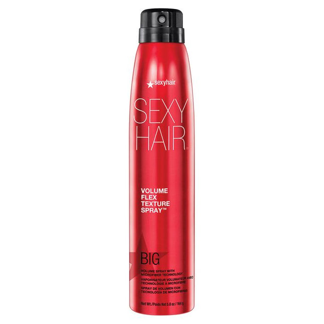 Flex that volume! Volume Flex Texture Spray is formulated with fiber technology and provides volume by up to 2x.