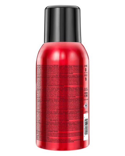 Easy tease-y, yes, please-y! Just lift your hair at the root area and spray for an immediate hold that lasts up to 72 hours. Formulated for all hair types, What A Tease Firm Volumizing Hairspray allows you to style your hair on the go with almost zero effort and no backcombing damage.