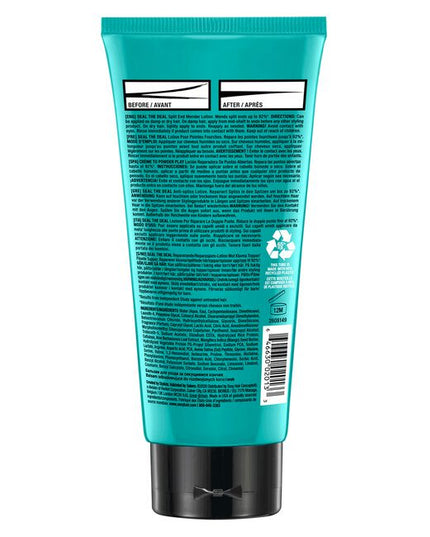 Prime hair for smooth success with Seal the Deal Split-End Mender Lotion to strengthen the hair &amp; help reduce the appearance of split ends after each use.