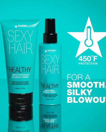 New Smooth Stunner: Smoothing Blow Dry Crème.
