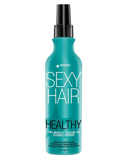 Keep the tangles at bay and the breakage away. Tri-Wheat Leave In reduces breakage up to 81% and improves detangling up to 90%. This multi-tasking leave in conditioner tames frizz and flyaways, improves smoothness, adds shine, nourishes, adds moisture, and prevents split ends all while delivering up to 72 hours of humidity resistance and thermal protection up to 450˚F.