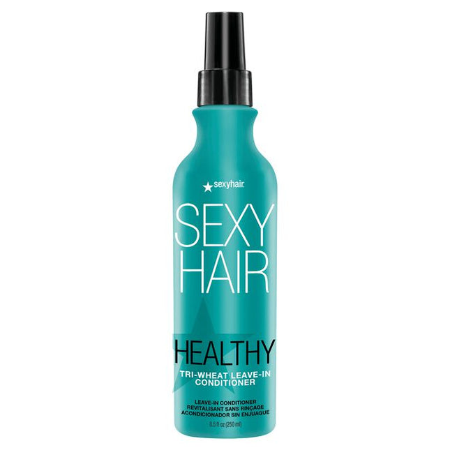 Keep the tangles at bay and the breakage away. Tri-Wheat Leave In reduces breakage up to 81% and improves detangling up to 90%. This multi-tasking leave in conditioner tames frizz and flyaways, improves smoothness, adds shine, nourishes, adds moisture, and prevents split ends all while delivering up to 72 hours of humidity resistance and thermal protection up to 450˚F.