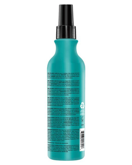 Keep the tangles at bay and the breakage away. Tri-Wheat Leave In reduces breakage up to 81% and improves detangling up to 90%. This multi-tasking leave in conditioner tames frizz and flyaways, improves smoothness, adds shine, nourishes, adds moisture, and prevents split ends all while delivering up to 72 hours of humidity resistance and thermal protection up to 450˚F.