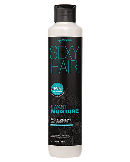 SexyHair Moisturizing Conditioner. This formula with AquaGlow Technology is color-safe, tames frizz, and boosts shine by 60%*, giving you soft, glowy locks that demand attention. Flaunt your glamourous hair after just one use.

*vs. untreated hair