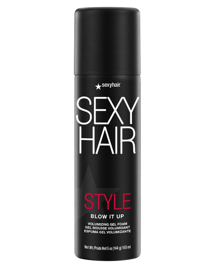 Blow up your style with this this transformative gel-to-foam volumizer that lifts at the roots for all-over body and fullness. Formulated for all hair types, Blow It Up Volumizing Gel Foam provides 72 hours of humidity resistance and up to 450°F of thermal protection. Just drop a little dab onto fingertips and work through hair to style.