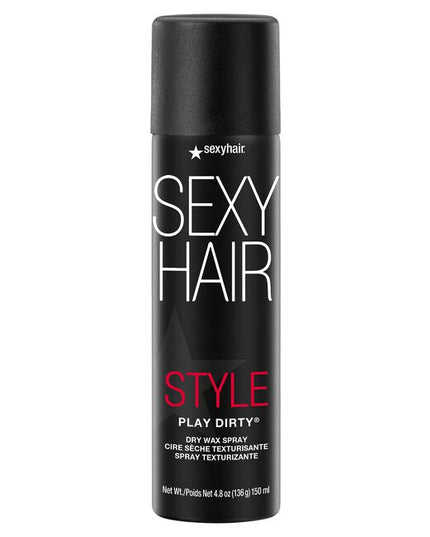 Take control of your style with the functionality of a workable wax the ease of a styling spray. Play Dirty Dry Wax Spray is a medium hold wax that builds texture, dimension and separation. Formulated for all hair types and styles for both men and women, this multi-functional styler delivers volume and body that lasts up to 48 hours while providing humidity resistance up to 72 hours.