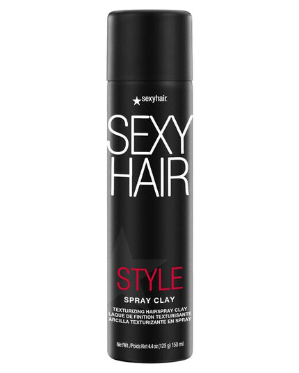 A little spray goes a long way with Spray Clay’s innovative aerosol applicator that distributes product evenly for a pliable medium hold with separation, texture and definition. Ideal for all hair types, Spray Clay Texturizing Hairspray Clay provides the perfect amount of control for effortless styling and leaves you with a natural-looking matte finish that’s easy to wash out.