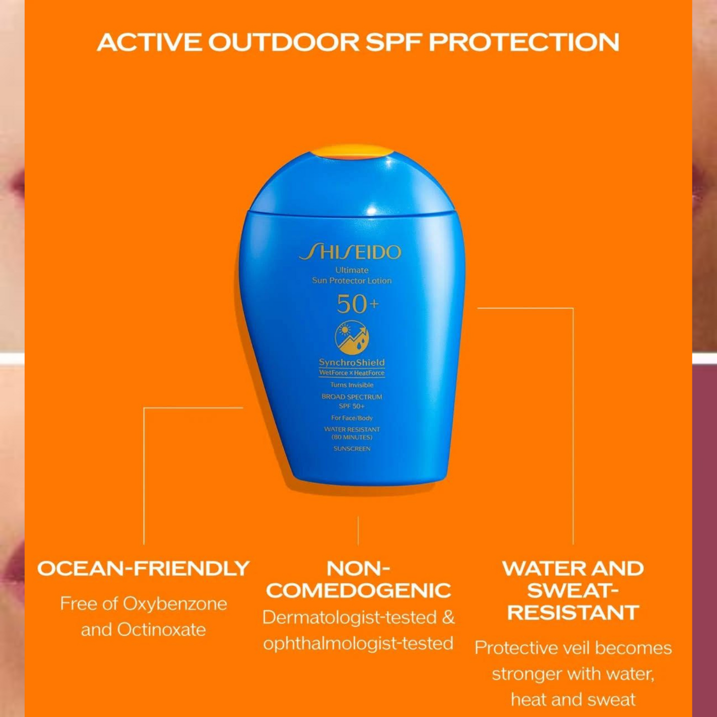 Shiseido Ultimate Sun Protector Lotion SPF 50+ Sunscreen