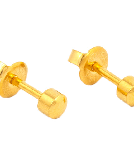 Studex Gold Plated Regular Gold Ball, 1 pair