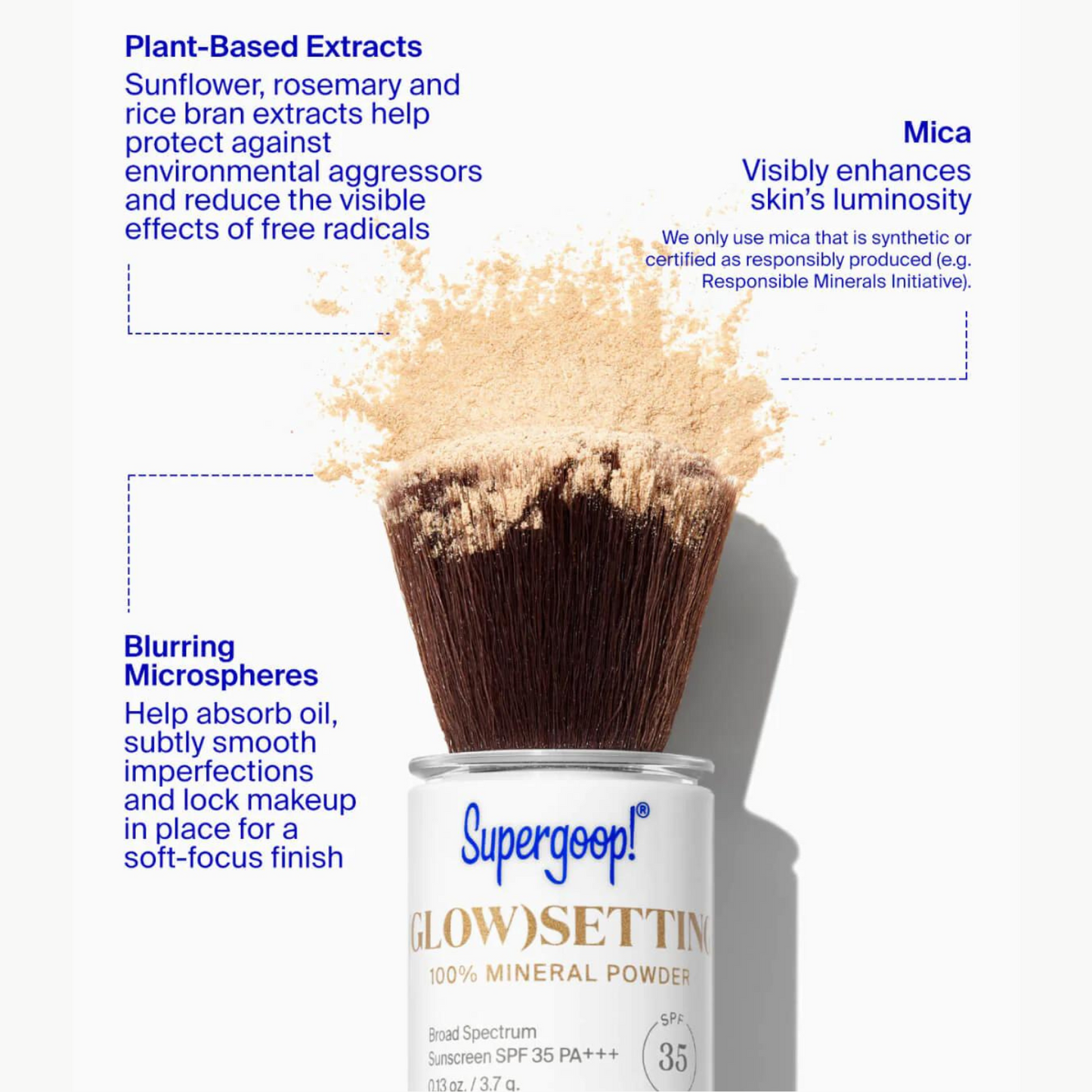 Supergoop! - (Glow)setting 100% Mineral Powder SPF 35