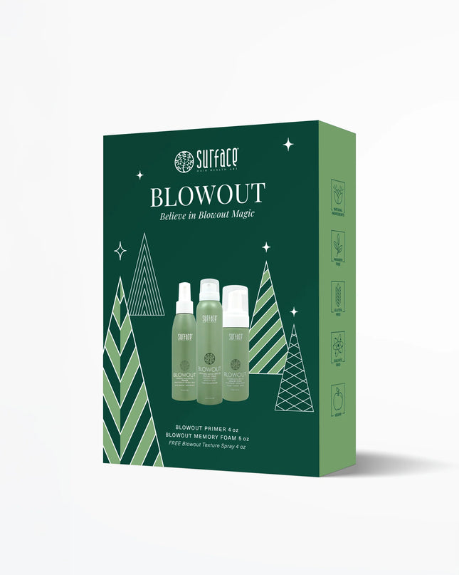 Believe in Blowout Magic. Experience beautiful, longer-lasting blowouts at your fingertips. Our Blowout Primer, Memory Foam, and Texture Spray are the ultimate at-home styling trio.