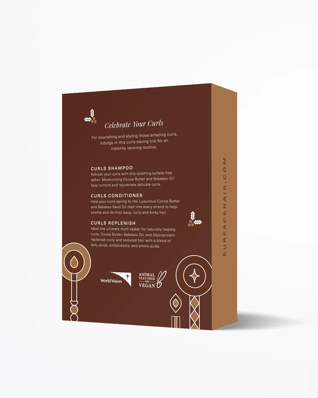 Celebrate Your Curls

For nourishing and styling those amazing curls, indulge in this curls-saving trio for an instantly reviving routine.