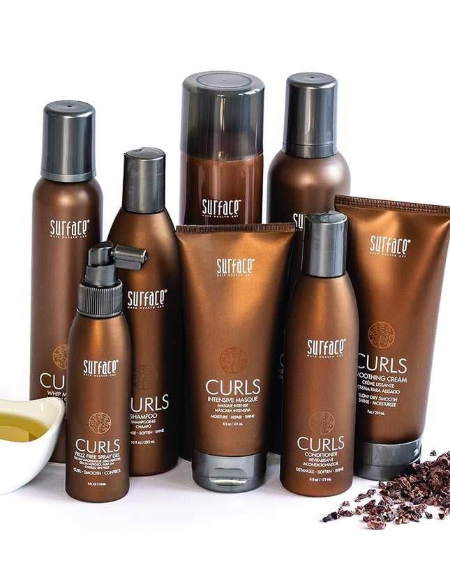 Moisture, Shine and Color protection serum for Medium to course curly and textured hair.