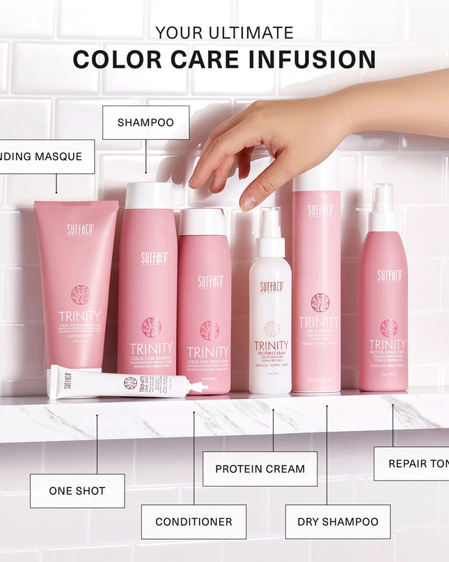 Lightweight, leave-in repair tonic for fine, damaged hair. Amaranth, Soy and Keravis cationic proteins combine to repair, condition, shine and protect hair.