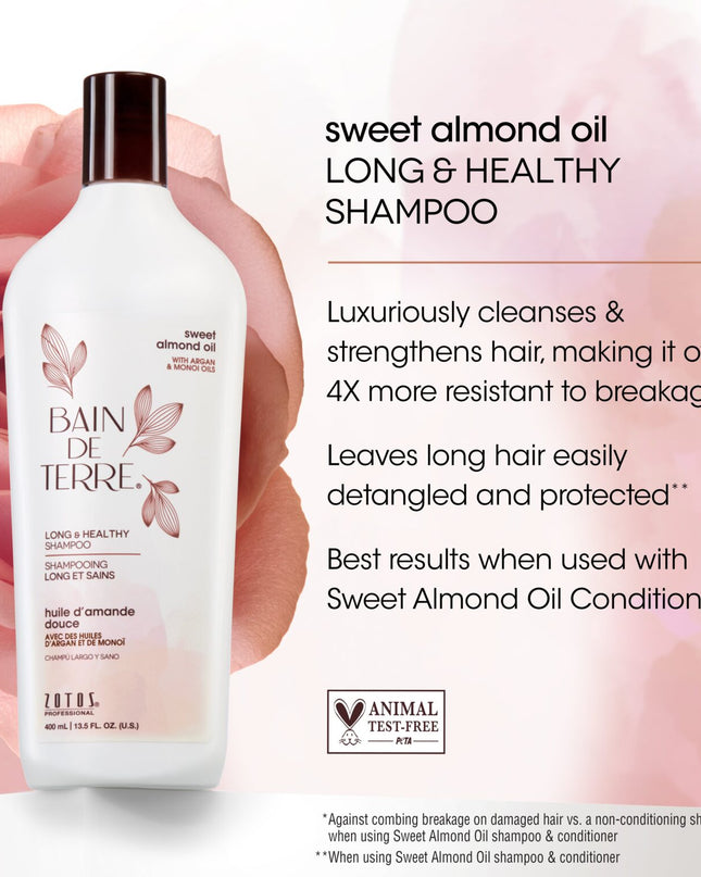 Luxuriously cleanses and strengthens hair, making it over 4X more resistant to breakage.* Lavishes hair in beautifying oils & lush botanical scents for soft, sumptuous, silky hair. Paraben-free. Color-safe. 