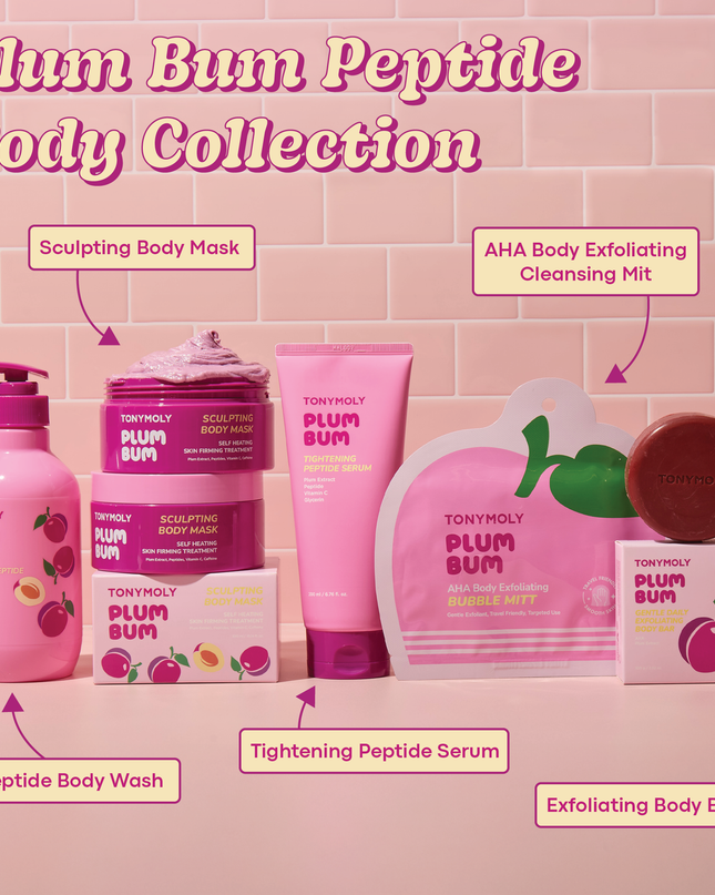 This gentle resurfacing Plum Bum AHA Exfoliating Body Bar is designed to cleanse, refine, and restore your skin’s glow. Infused with AHAs and Plum Extract, this dual-action exfoliator removes dead skin cells, helps to prevent ingrown hairs, smooth keratosis pilaris (KP), and unclog pores while still remaining gentle for daily use.