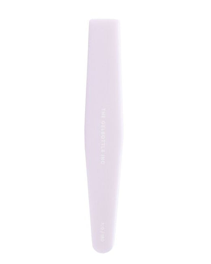 The oval design has rounded sides for ease of use and the broader shape means you can buff a larger area of the nail at once.