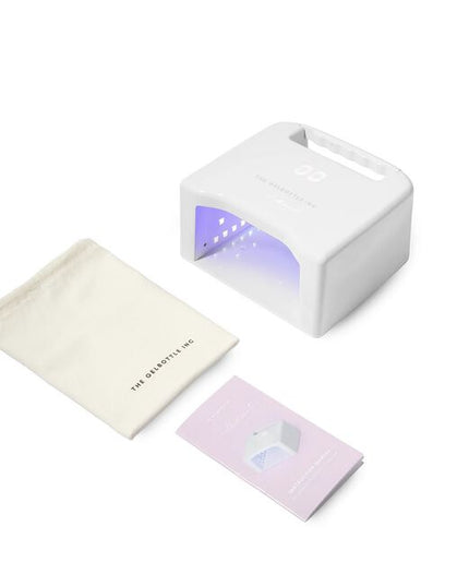 Precision curing. Anytime. Anywhere. This is the future of curing.

Meet Illuminate — the rechargeable and portable LED gel nail lamp engineered for nail pros who refuse to compromise. Scientifically engineered from the ground up to cure every TGB system, this next-generation LED nail lamp combines true portability and cordless freedom with cutting-edge technology for flawless results. Four years in the making — this is everything you rely on, rebuilt, redefined, and reimagined.
