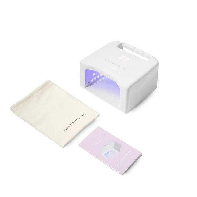 Precision curing. Anytime. Anywhere. This is the future of curing.

Meet Illuminate — the rechargeable and portable LED gel nail lamp engineered for nail pros who refuse to compromise. Scientifically engineered from the ground up to cure every TGB system, this next-generation LED nail lamp combines true portability and cordless freedom with cutting-edge technology for flawless results. Four years in the making — this is everything you rely on, rebuilt, redefined, and reimagined.