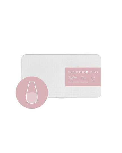 Featuring crisp, squared, tapered edges, the DesignEx Pro™ Medium Coffin Tips are the perfect pre-shaped option for creating an iconic mani in no time. These full-cover tips are available in sizes 0–11.

The ideal choice for busy nail professionals, TGB's express extension system eliminates tedious filing and shaping, dramatically reducing appointment times while delivering consistent quality that clients love.