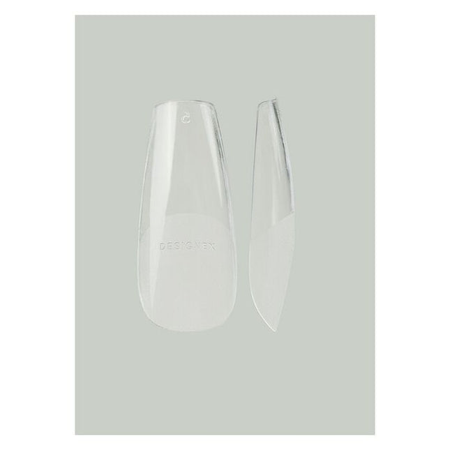 Featuring crisp, squared, tapered edges, the DesignEx Pro™ Medium Coffin Tips are the perfect pre-shaped option for creating an iconic mani in no time. These full-cover tips are available in sizes 0–11.

The ideal choice for busy nail professionals, TGB's express extension system eliminates tedious filing and shaping, dramatically reducing appointment times while delivering consistent quality that clients love.