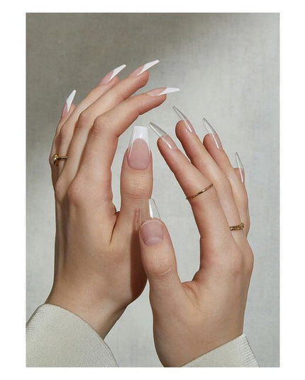 Featuring crisp, squared, tapered edges, the DesignEx Pro™ Medium Coffin Tips are the perfect pre-shaped option for creating an iconic mani in no time. These full-cover tips are available in sizes 0–11.

The ideal choice for busy nail professionals, TGB's express extension system eliminates tedious filing and shaping, dramatically reducing appointment times while delivering consistent quality that clients love.