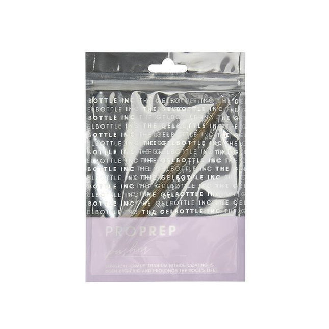 Achieve perfect precision with the ProPrep cuticle pusher. You're in complete control with this dual-ended nail pusher tool. Hygienic and helpful = happy clients.
