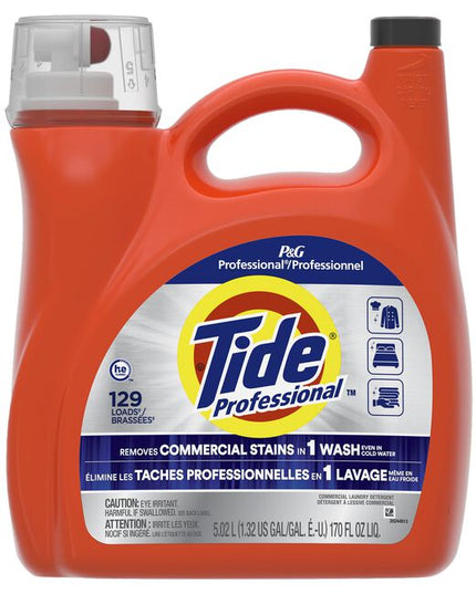 As a salon owner or professional, you understand the importance of a clean and inviting environment. Discover Tide Professional, a laundry solution specifically formulated for pros from America's #1 Trusted Laundry Detergent Brand*. From client towels to styling capes and colored aprons, Tide Professional is formulated to help remove salon stains in one wash, maintaining the quality of your textiles and enabling a fresh, professional atmosphere for your clients.