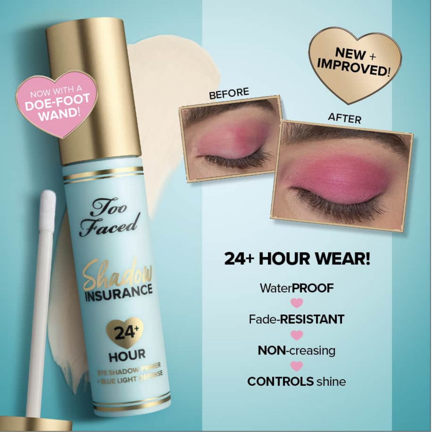 Too Faced - Shadow Insurance 24-Hour Eyeshadow Primer