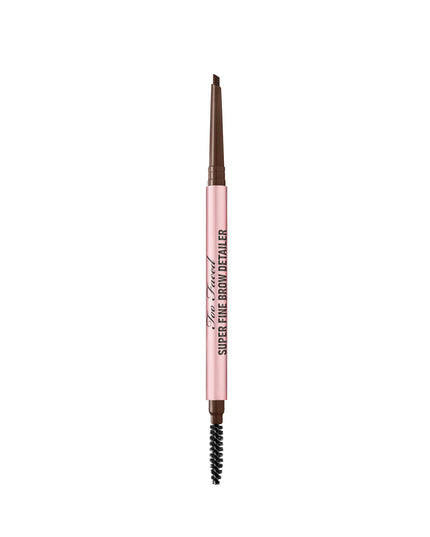 This micro-fine, bevel-tipped brow detailer eyebrow pencil delivers smooth, creamy color with precise strokes, making it possible to mimic a professional microblading effect. Define arches, fill sparse areas, and shape brows for a natural or dramatic look that’s waterproof, smudge proof, and super longwearing.
