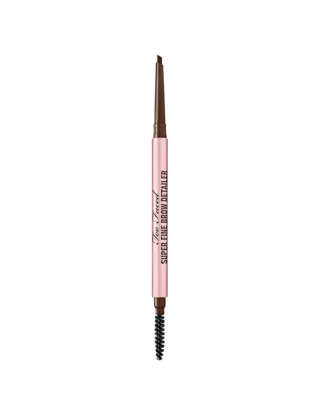 This micro-fine, bevel-tipped brow detailer eyebrow pencil delivers smooth, creamy color with precise strokes, making it possible to mimic a professional microblading effect. Define arches, fill sparse areas, and shape brows for a natural or dramatic look that’s waterproof, smudge proof, and super longwearing.
