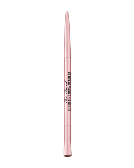 This micro-fine, bevel-tipped brow detailer eyebrow pencil delivers smooth, creamy color with precise strokes, making it possible to mimic a professional microblading effect. Define arches, fill sparse areas, and shape brows for a natural or dramatic look that’s waterproof, smudge proof, and super longwearing.