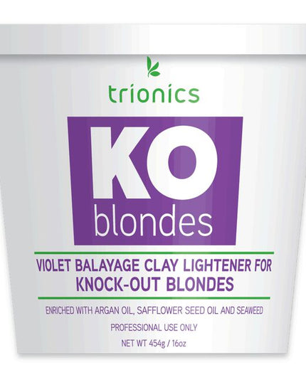 RAISE YOUR BALAYAGE GAME
Do you love the consistency of clay lighteners but find yourself frustrated by the lack of lift? Do you struggle to lift past the warmth? To blend lines? With dry hair post-processing? Now you can have it all with KO Blondes. We brought color processing into the modern age with our enzyme developers - a gentler, safer, quicker alternative to ordinary peroxide products. This time we're revolutionizing balayage with KO Blondes. 