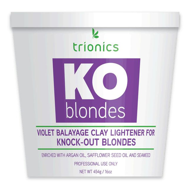 RAISE YOUR BALAYAGE GAME
Do you love the consistency of clay lighteners but find yourself frustrated by the lack of lift? Do you struggle to lift past the warmth? To blend lines? With dry hair post-processing? Now you can have it all with KO Blondes. We brought color processing into the modern age with our enzyme developers - a gentler, safer, quicker alternative to ordinary peroxide products. This time we're revolutionizing balayage with KO Blondes. 