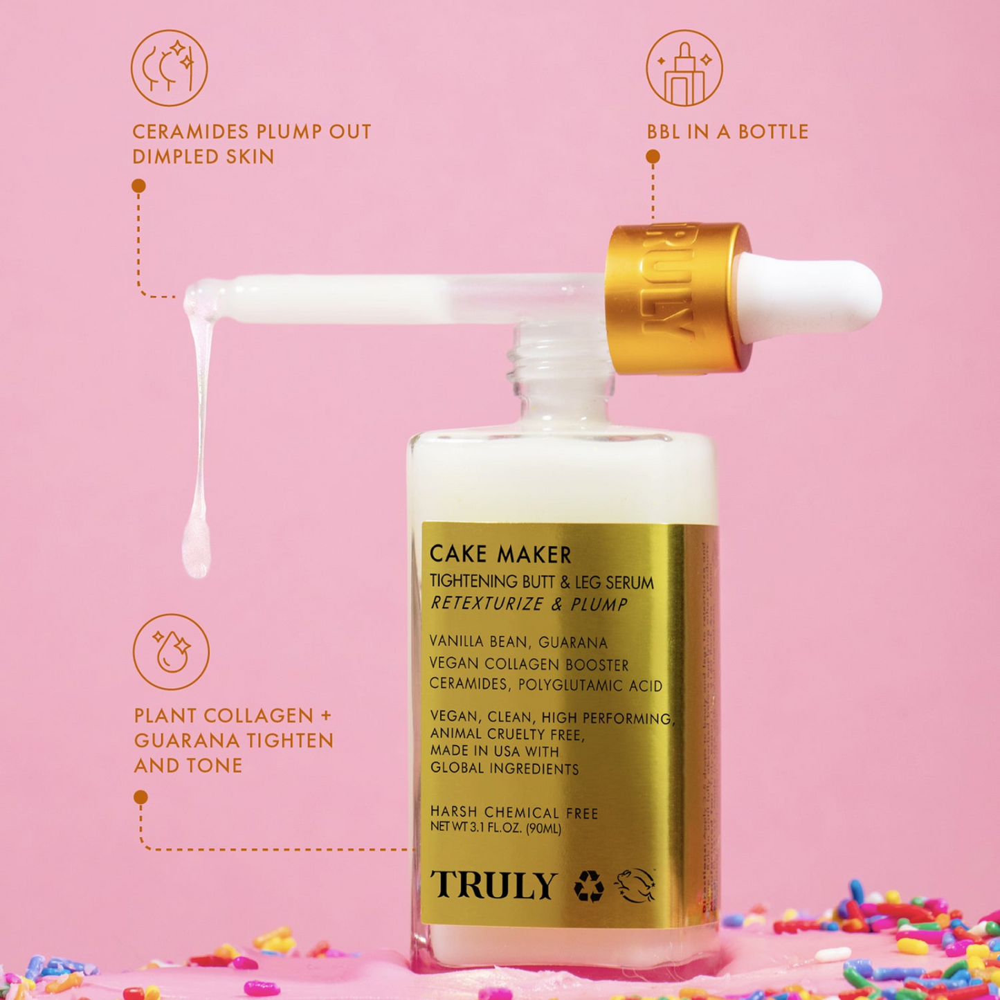 Truly - Cake Maker Tightening Butt & Leg Serum